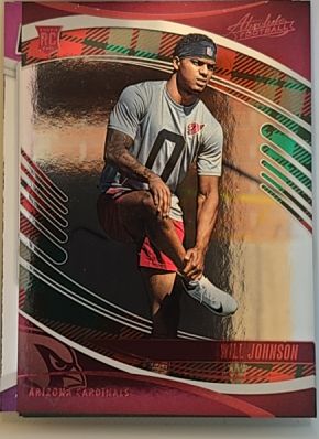 2025 Panini Absolute #198 Will Johnson — front