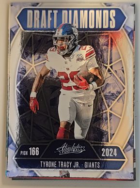 2024 Panini Absolute Draft Diamonds #DD-TTJ Tyrone Tracy Jr. — front