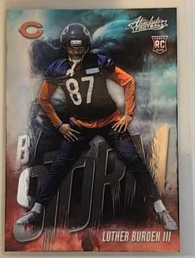 2025 Panini Absolute By Storm #9 Luther Burden III — front