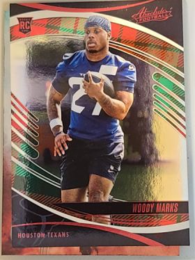 2025 Panini Absolute #199 Woody Marks — front