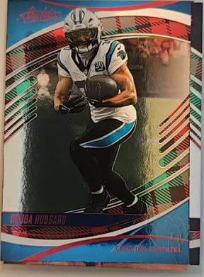 2025 Panini Absolute #15 Chuba Hubbard — front