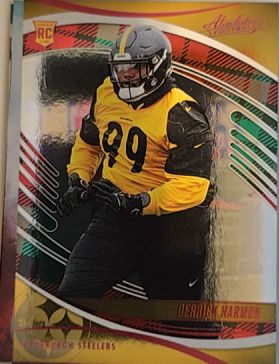 2025 Panini Absolute #116 Derrick Harmon — front