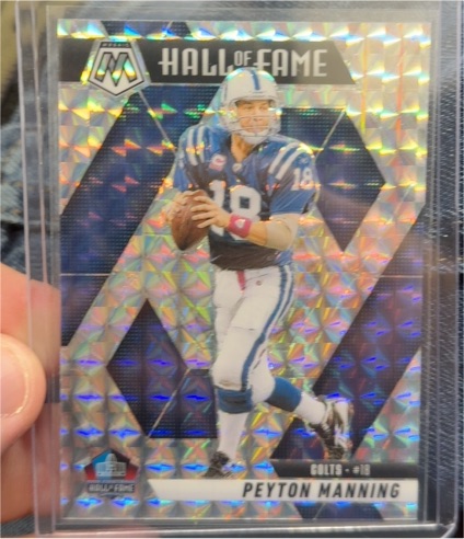 2024 Panini Mosaic Hall of Fame #HOF-18 Peyton Manning — front