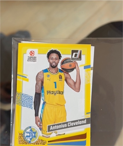 2023-24 Panini Donruss Euroleague Basketball #148 Antonius Cleveland — front