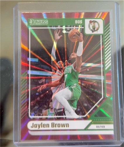 2024-25 Panini Donruss #25 Jaylen Brown — front