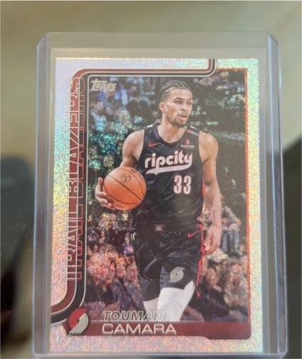 2025-26 Topps Basketball #128 Toumani Camara — front