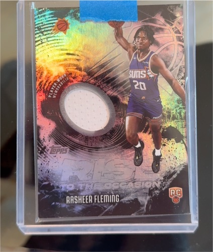 2025-26 Topps Rise to the Occasion #RTO-RF Rasheer Fleming — front