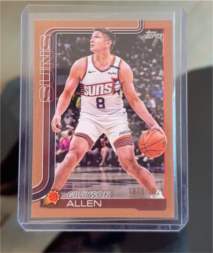 2025-26 Topps #161 Grayson Allen — front
