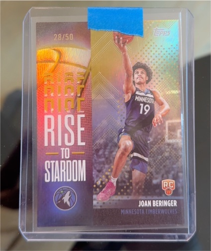 2025-26 Topps Basketball #RTS-17 Joan Beringer — front