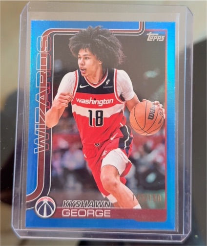 2025-26 Topps #98 Kyshawn George — front