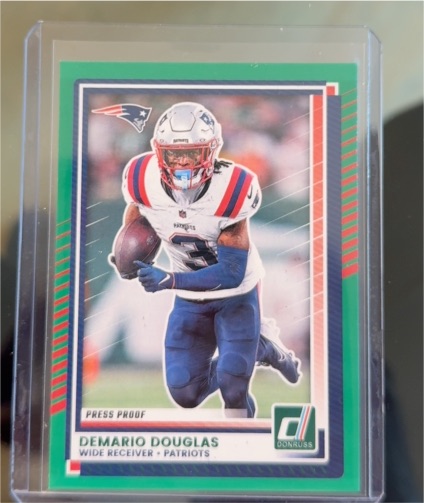 2025 Panini Donruss #199 Demario Douglas — front