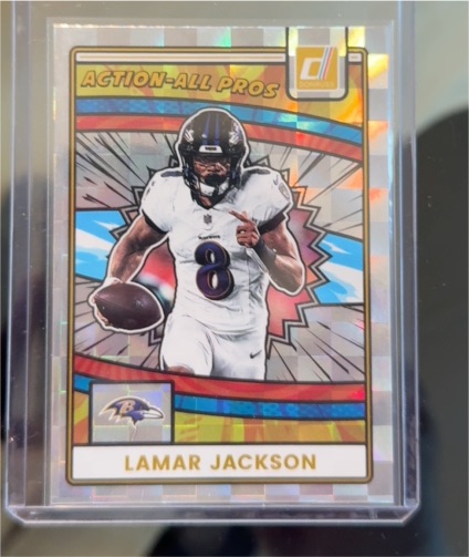 2025 Donruss #AAP-LJA Lamar Jackson — front