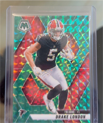 2023 Panini Mosaic #5 Drake London — front