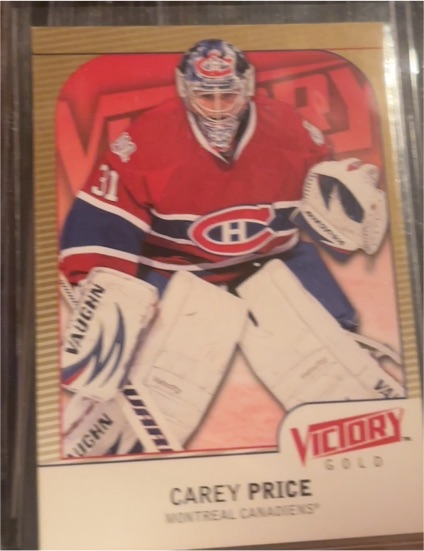 2009-10 Upper Deck Victory #103 Carey Price — front