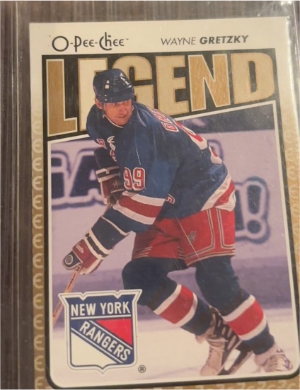 2009-10 O-Pee-Chee #551 Wayne Gretzky New York Rangers Legend — front