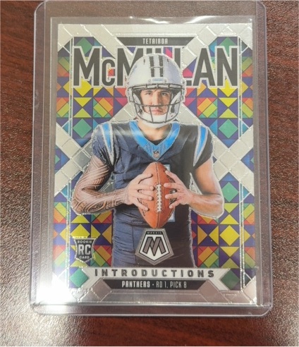 2025 Panini Mosaic Introductions #8 Tetairoa McMillan — front