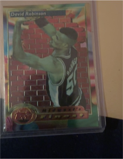 1993-94 Topps Finest #118 David Robinson — front