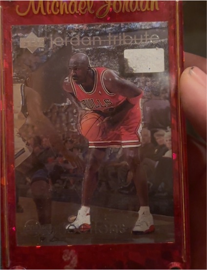 1995-96 Upper Deck Jordan Tribute #1 Michael Jordan — front