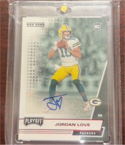 2020 Panini Playoff #204 Jordan Love — front