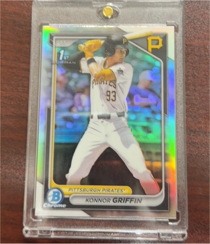 2024 Bowman Draft Chrome #BDC-22 Konnor Griffin — front