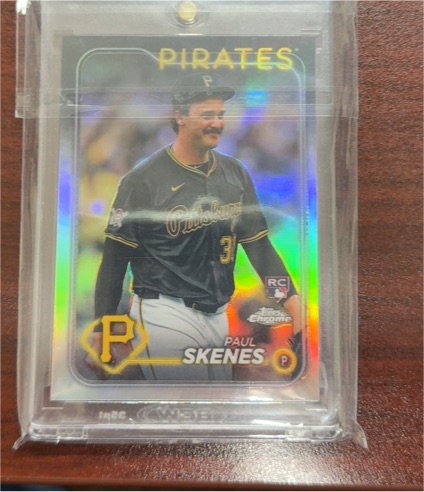 2024 Topps Chrome Update #USC100 Paul Skenes — front