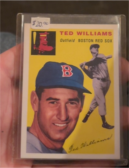 1954 Topps #250 Ted Williams — front
