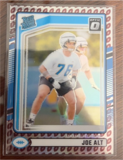 2024 Donruss Optic #320 Joe Alt Rated Rookie Preview — front