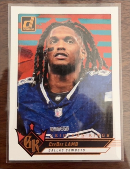 2024 Donruss Gridiron Kings #6 CeeDee Lamb — front