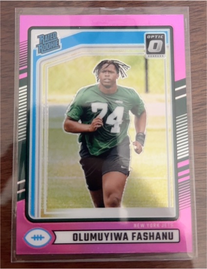 2024 Donruss Optic #330 Olumuyiwa Fashanu — front
