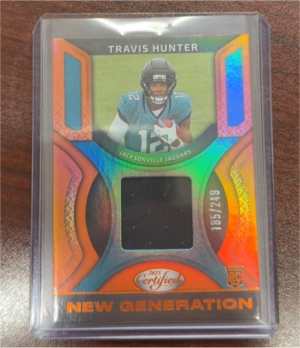 2025 Panini Certified New Generation #Travis Hunter — front