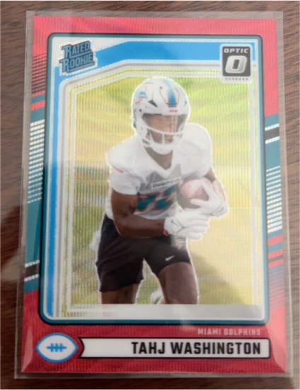 2024 Panini Donruss Optic #346 Tahj Washington — front