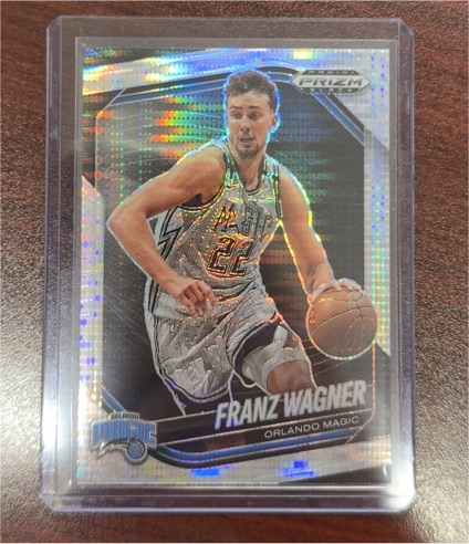 2024-25 Panini Prizm Black #4 Franz Wagner — front