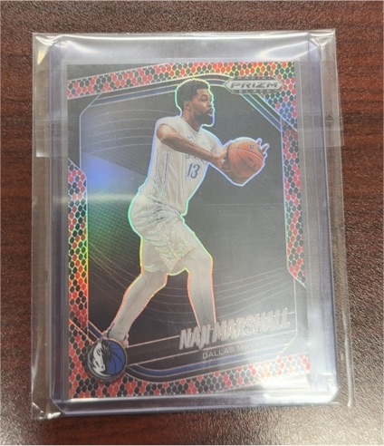 2024-25 Panini Prizm Black #128 Naji Marshall — front