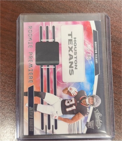2019 Panini Absolute #RP-JS Jace Sternberger Rookie Premiere Houston Texans — front