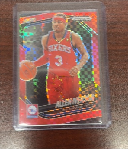 2024-25 Panini Prizm Black #262 Allen Iverson — front