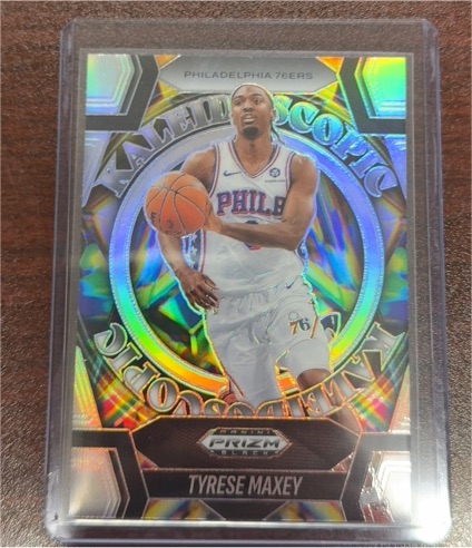 2024-25 Panini Prizm Black #20 Tyrese Maxey — front