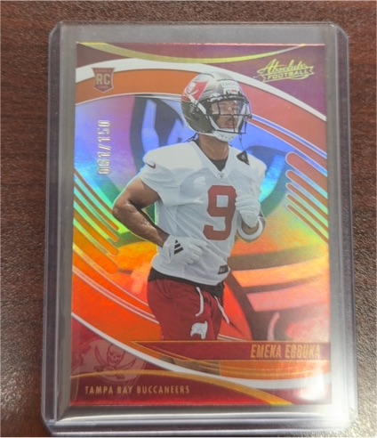 2025 Panini Absolute #124 Emeka Egbuka — front