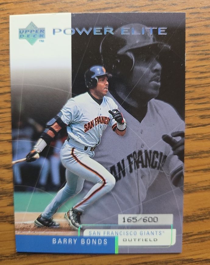 1999 Upper Deck Challengers for 70 Power Elite #10 Barry Bonds — front