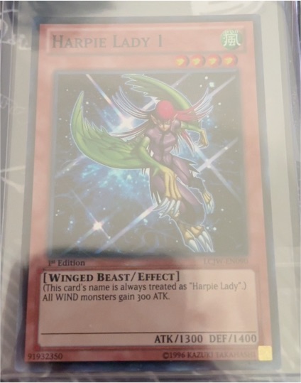 1996 Yu-Gi-Oh! #91932350 Harpie Lady 1 — front