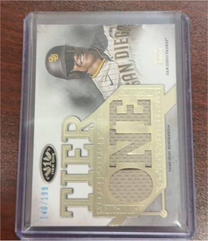 2024 Topps Tier One Relics Die-Cut #T1RD-FT Fernando Tatis Jr — front