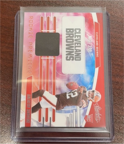 2025 Panini Absolute Rookie Premiere Materials Kyle McCord — front