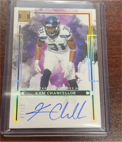 2025 Panini Impeccable #07 Kam Chancellor — front