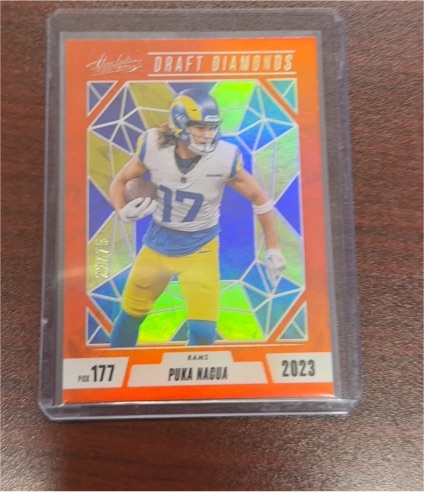 2024 Panini Absolute - Draft Diamonds #DD-PNA Puka Nacua — front
