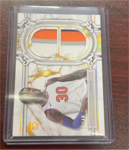 2023-24 Topps Royalty #RR-JRA Julius Randle Regalia Relics — front