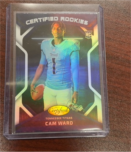 2025 Panini Certified Rookies #CRK-CWD Cam Ward — front