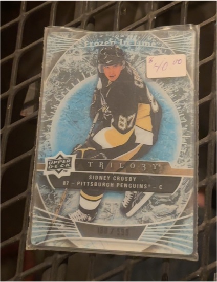 2009-10 Upper Deck Trilogy Frozen In Time #118 Sidney Crosby — front