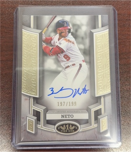 2024 Topps Tier One #197 Joey Neto — front