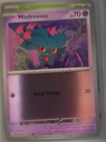 2025 Pokemon TCG ME02: Phantasmal Flames #035/094 Misdreavus — front