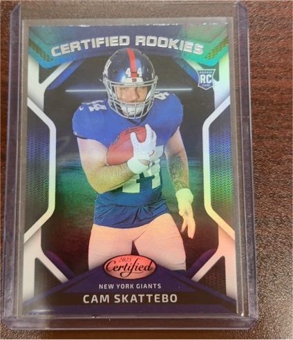 2025 Panini Certified #CRK-CSO Cam Skattebo — front