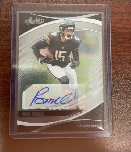 2025 Panini Absolute #? Rome Odunze — front